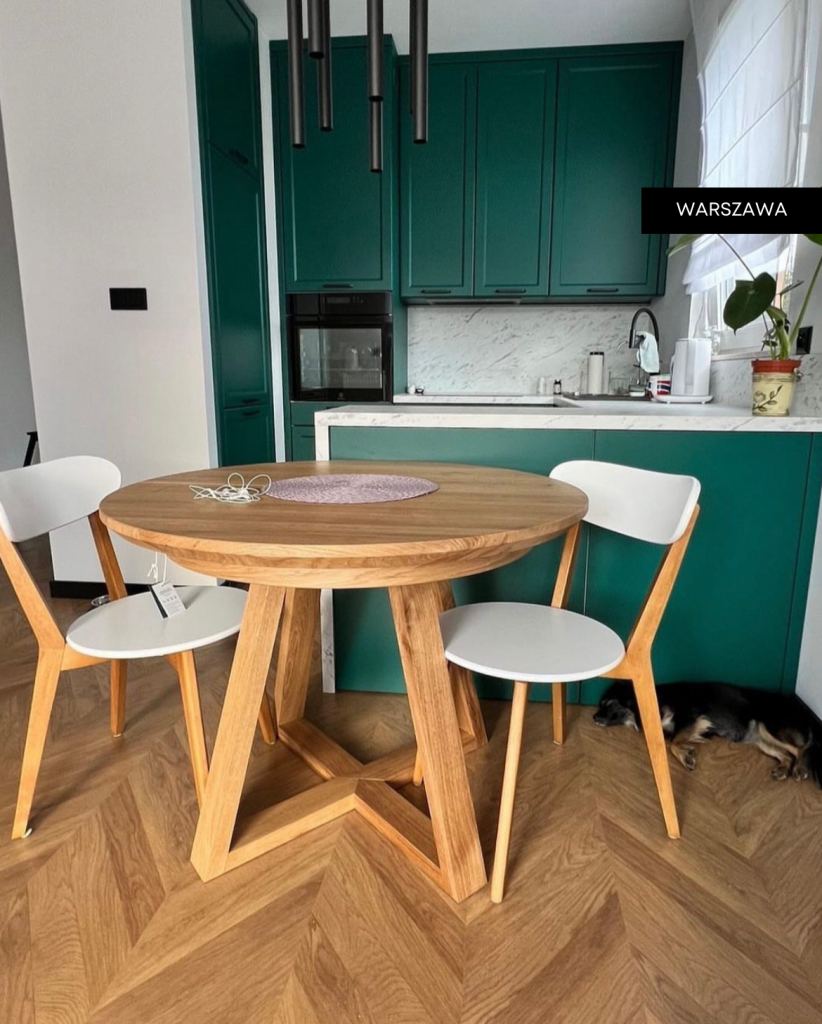 "stół dębowy NUDO - meble drewniane na wymiar - loftowe, industrialne, skandynawskie”