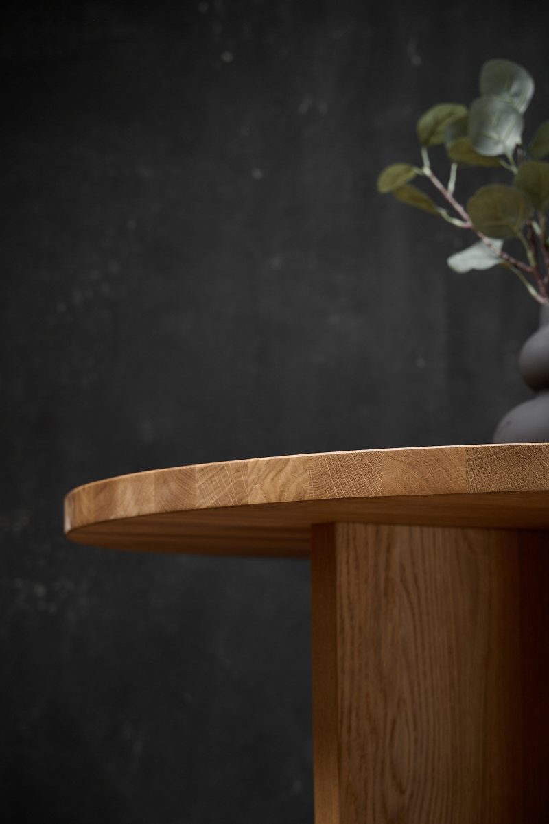 "stolik kawowy dębowy MADERO - meble drewniane na wymiar - loftowe, industrialne, skandynawskie”